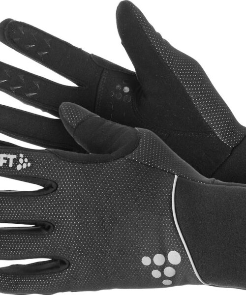 Gesoleerde handschoen met neopreen manchet. Voorzien van elastiek aan de binnenkant van de pols en Clarino kunstleer in de handpalm voor extra duurzaamheid en grip.
