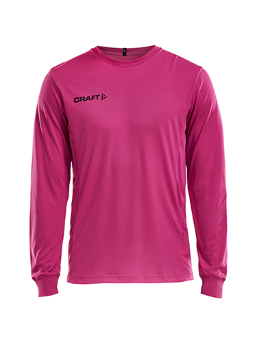 Long-sleeve goalkeeper jersey made of stretchy and functional fabric offering efficient moisture transport and excellent body-temperature management for maximum performance. Great elasticity and ergonomic design ensure comfortable fit and optimal freedom of movement. Reinforced elbows.