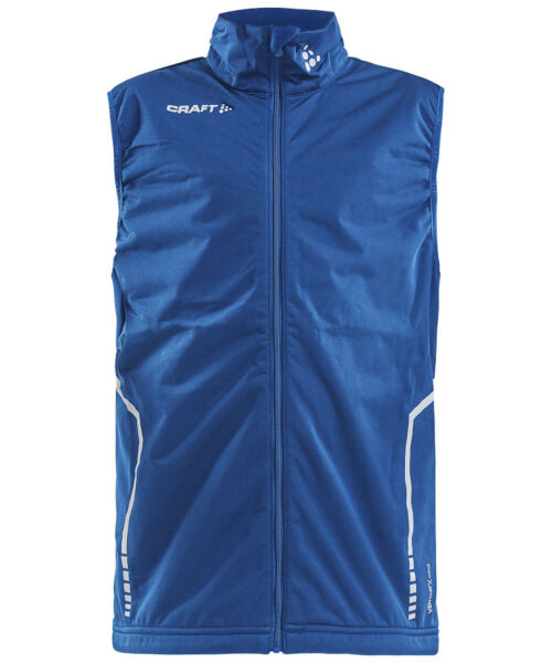 Highly functional cross-country skiing vest with classic design